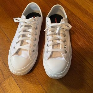 CONVERSE | chuck taylor all star low top with leopard print strip W7